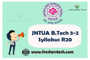 JNTUA B.Tech 3.